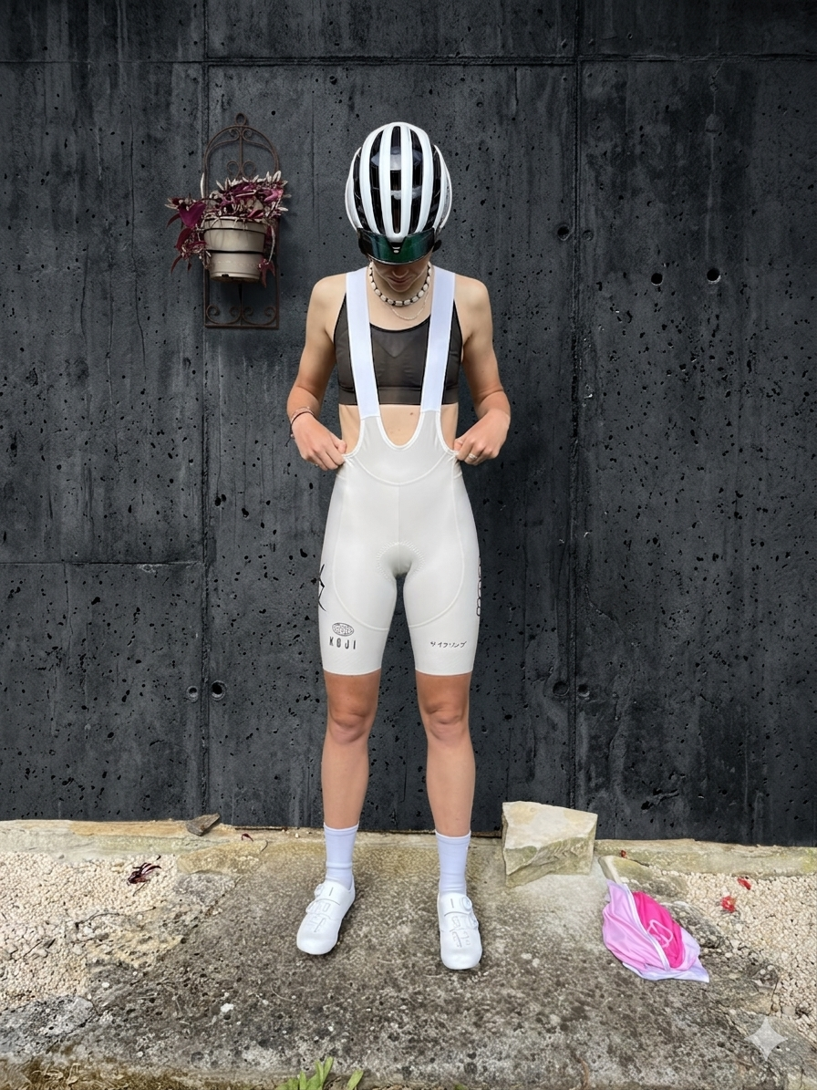 SENDAI WOMAN BIB SHORT